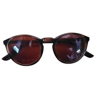 Chaps Tortoise‎ Shell Round Sunglasses Designer Eyewear Women's Fashion